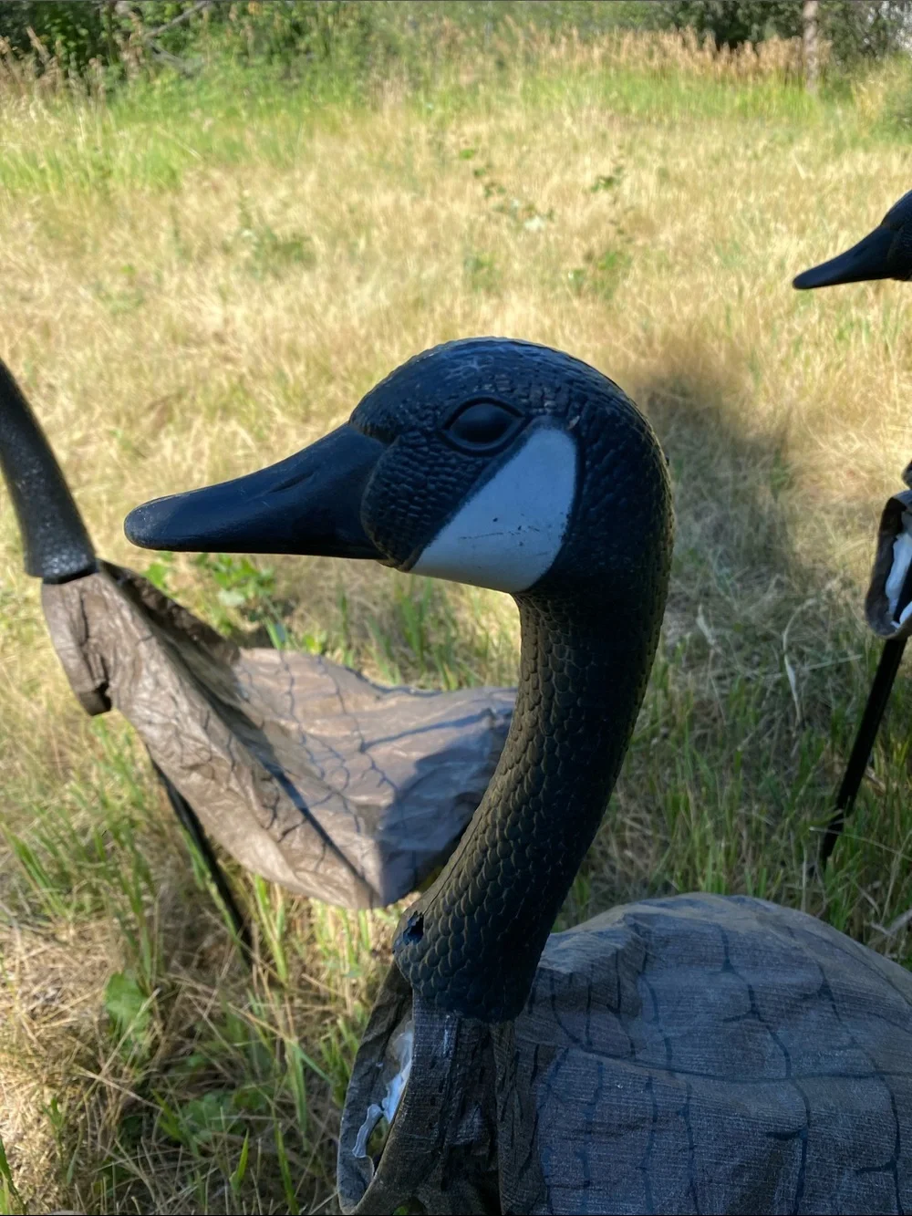 Black Lawn Goose Decoy for Birds - Unbranded 8 total